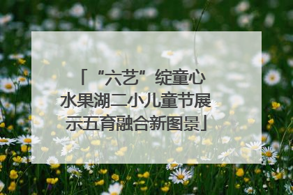 “六艺”绽童心 水果湖二小儿童节展示五育融合新图景