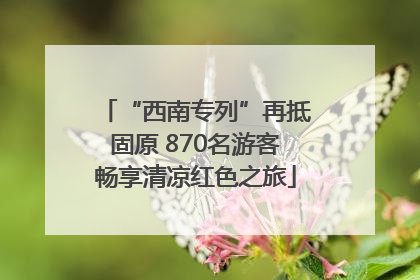 “西南专列”再抵固原 870名游客畅享清凉红色之旅