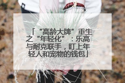 “高龄大牌”重生之“年轻化”：乐高与耐克联手，盯上年轻人和宠物的钱包
