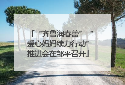 “齐鲁润春蕾”“爱心妈妈续力行动”推进会在邹平召开