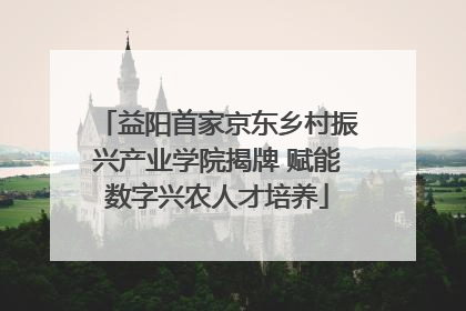 益阳首家京东乡村振兴产业学院揭牌 赋能数字兴农人才培养