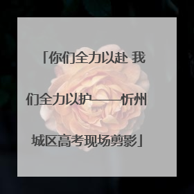 你们全力以赴 我们全力以护——忻州城区高考现场剪影