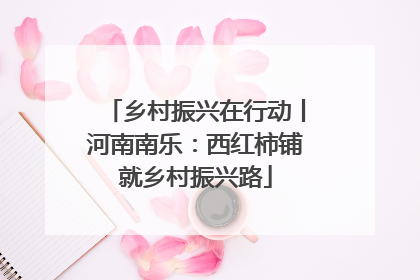 乡村振兴在行动丨河南南乐：西红柿铺就乡村振兴路
