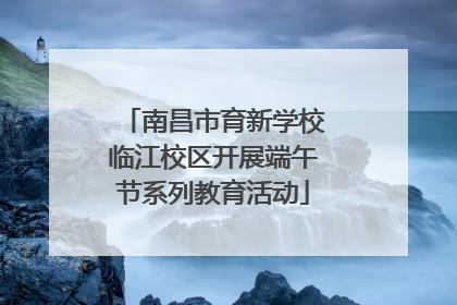 南昌市育新学校临江校区开展端午节系列教育活动