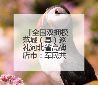 全国双拥模范城（县）巡礼河北省高碑店市：军民共建薪火相传 督亢大地鱼水情深