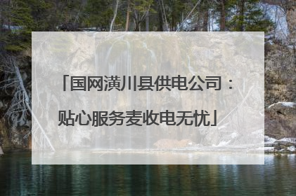国网潢川县供电公司：贴心服务麦收电无忧