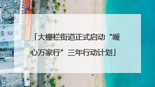 大栅栏街道正式启动“暖心万家行”三年行动计划