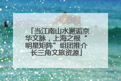 当江南山水邂逅京华文脉，上海之根“明星矩阵”组团推介长三角文旅资源