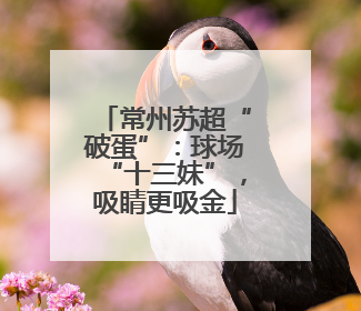 常州苏超“破蛋”：球场“十三妹”，吸睛更吸金