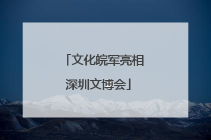 文化皖军亮相深圳文博会