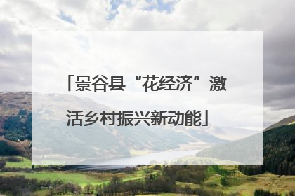景谷县“花经济”激活乡村振兴新动能
