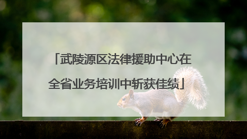 武陵源区法律援助中心在全省业务培训中斩获佳绩