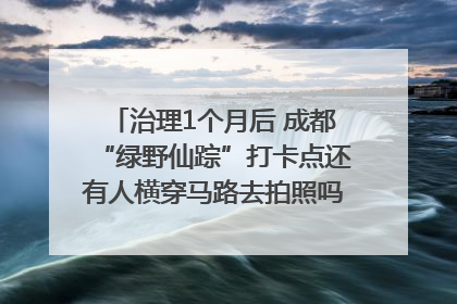 治理1个月后 成都“绿野仙踪”打卡点还有人横穿马路去拍照吗？｜民情瞭望