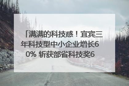 满满的科技感！宜宾三年科技型中小企业增长60% 斩获部省科技奖6项｜您牵挂的四川
