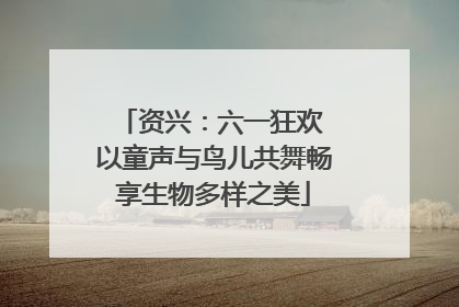 资兴：六一狂欢 以童声与鸟儿共舞畅享生物多样之美