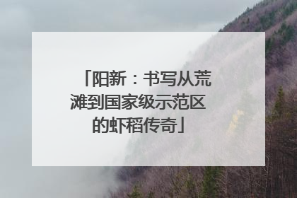 阳新：书写从荒滩到国家级示范区的虾稻传奇
