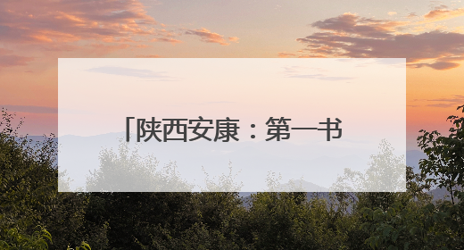 陕西安康：第一书记聚合力促振兴