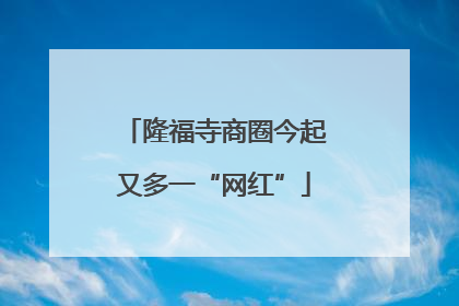 隆福寺商圈今起又多一“网红”