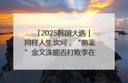 2025韩国大选｜同样人生坎坷，“前辈”金文洙能否打败李在明“逆风翻盘”？