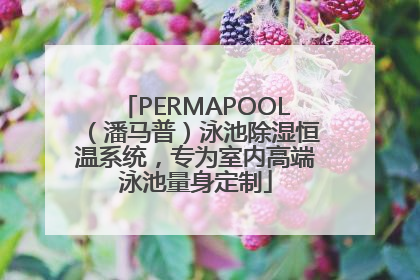 PERMAPOOL（潘马普）泳池除湿恒温系统，专为室内高端泳池量身定制